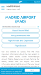 Mobile Screenshot of madrid-airport.com